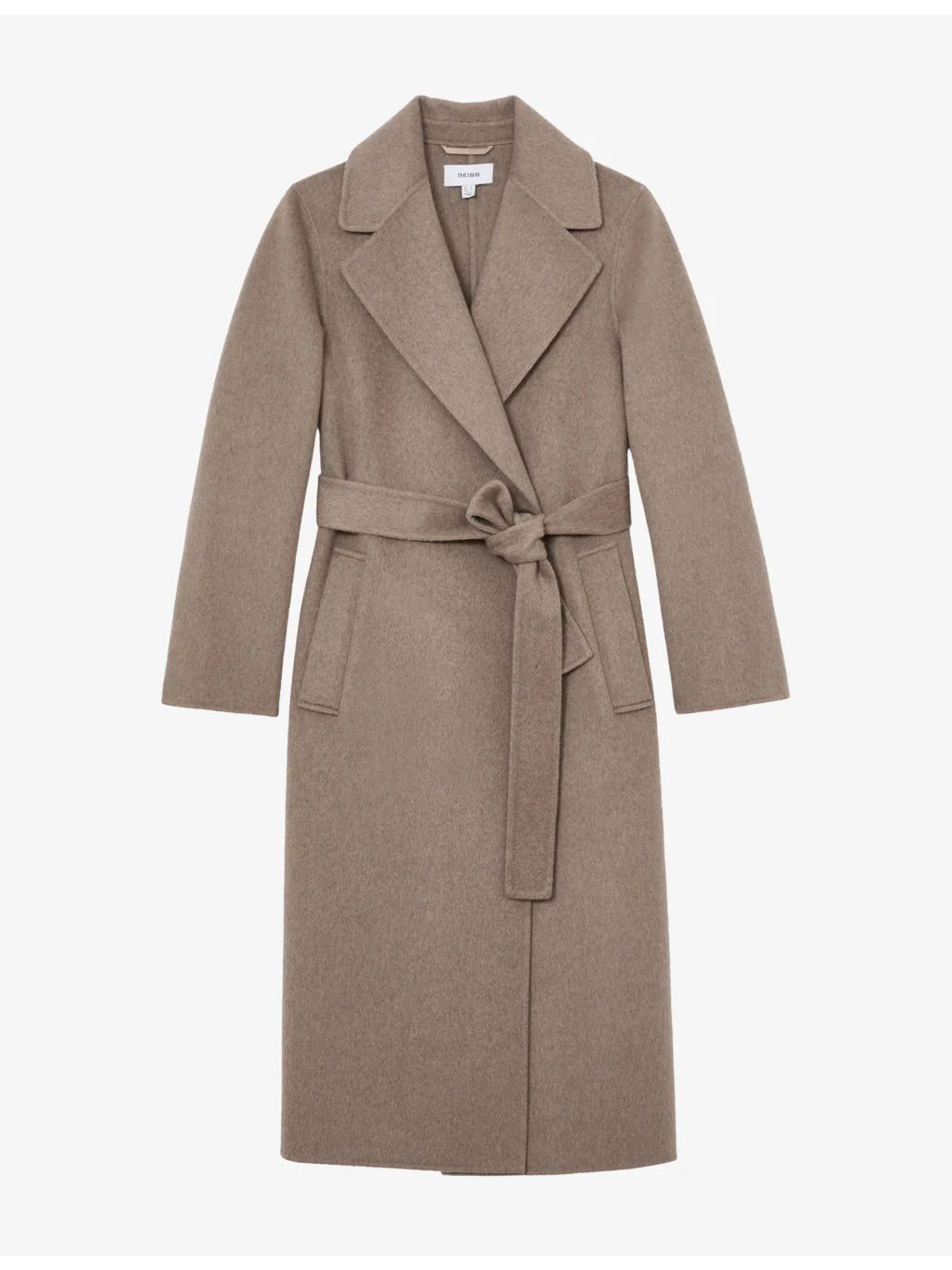Thea Double-Breasted Wool-Blend Coat - 1