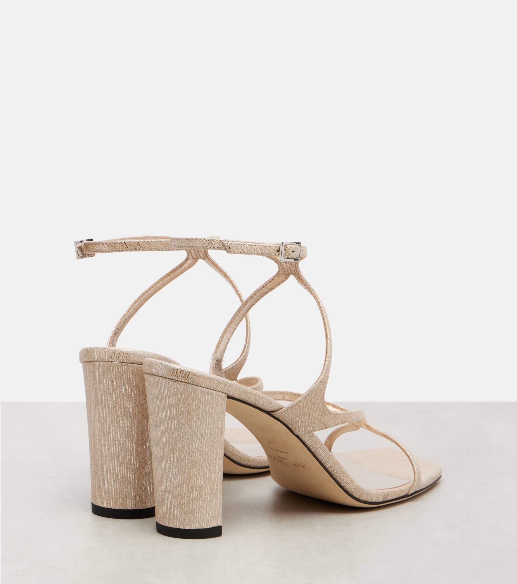 Azie 85 metallic leather sandals - 2