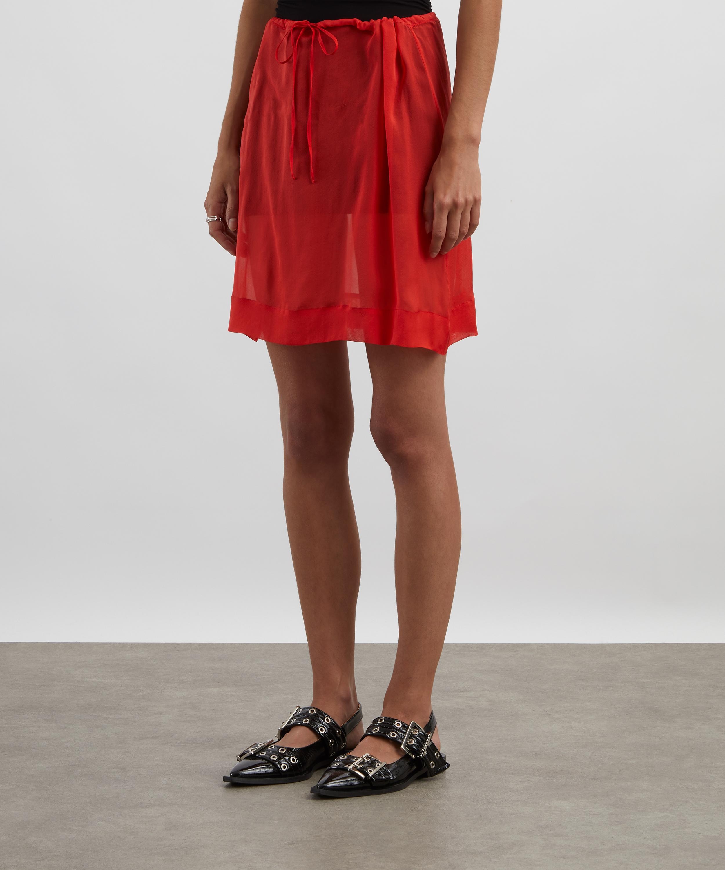 Milevo Silk Skirt - 3