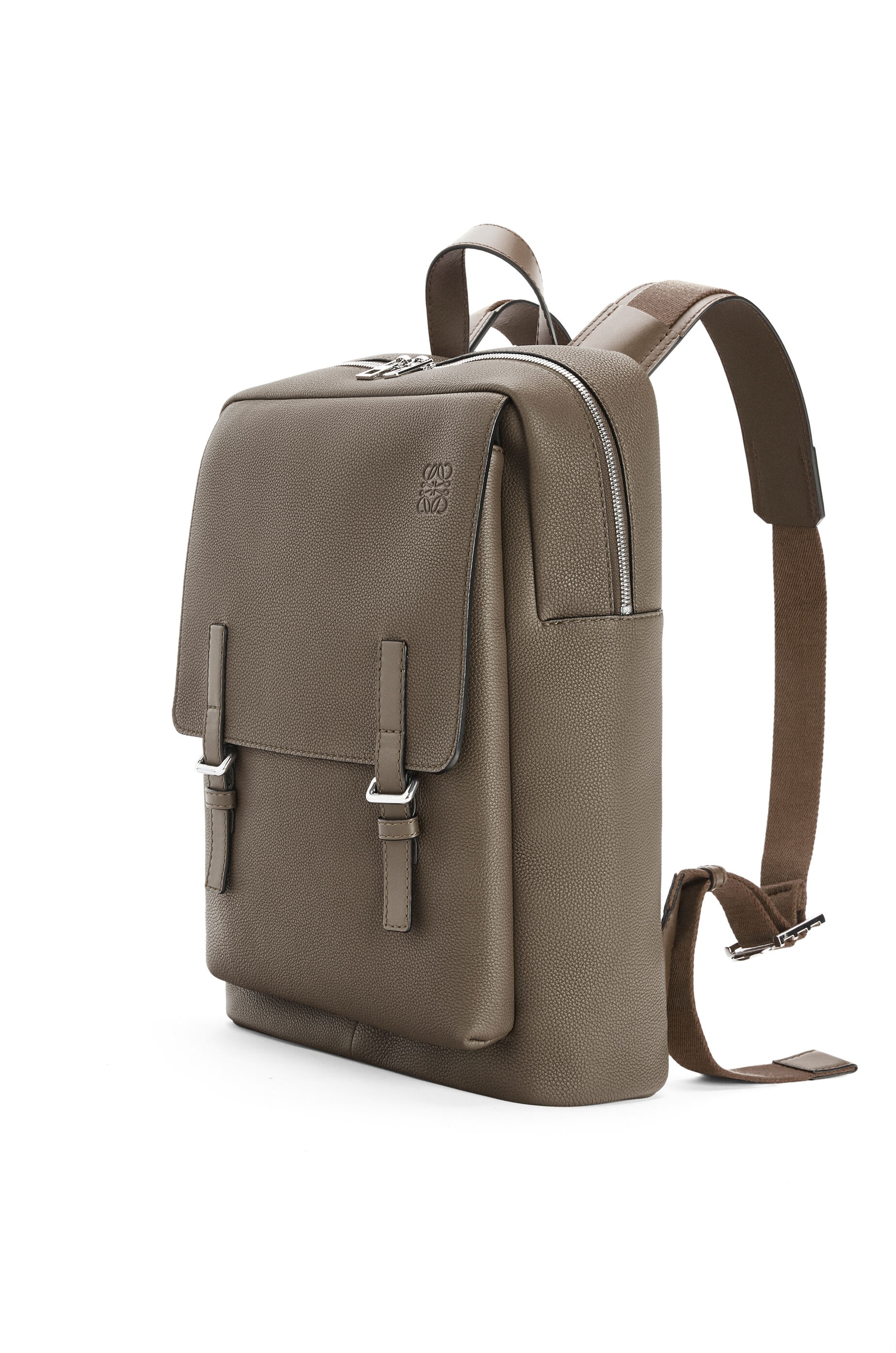 Military Backpack in soft grained calfskin - 3