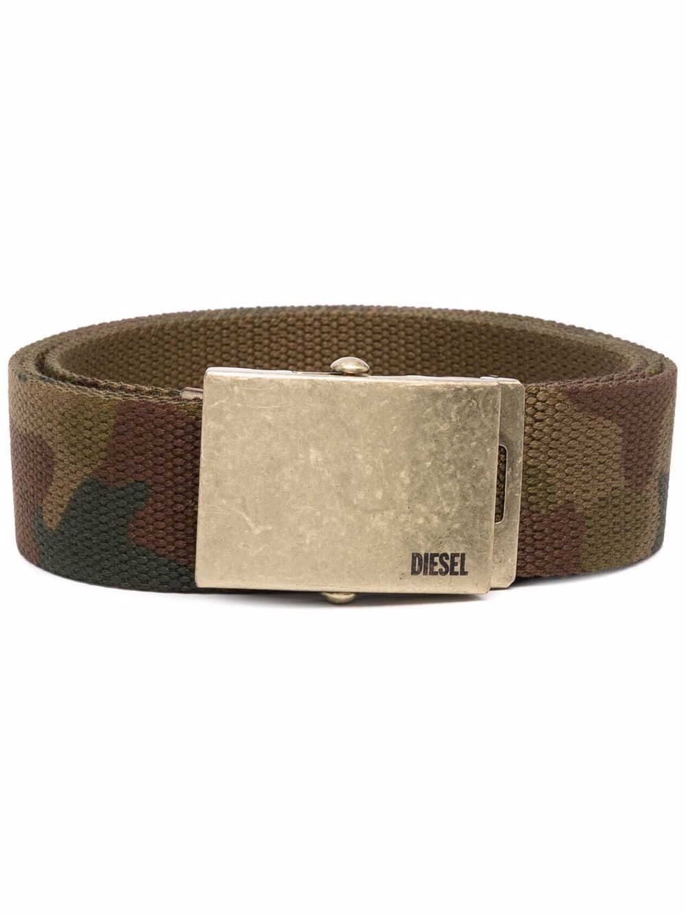 B-comba camouflage-print tape belt - 1