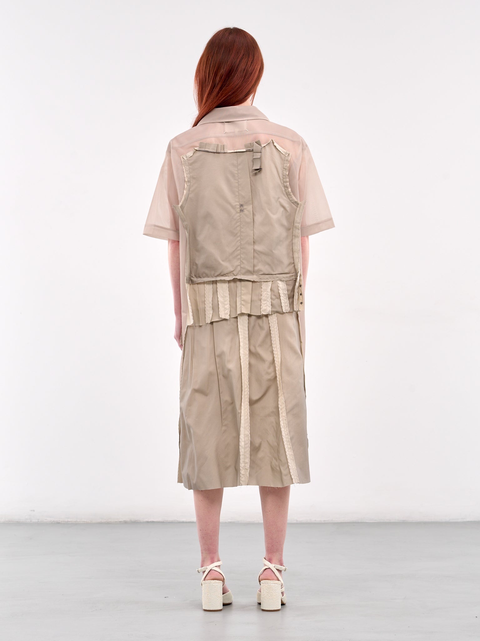Deconstructed Midi Dress - 3
