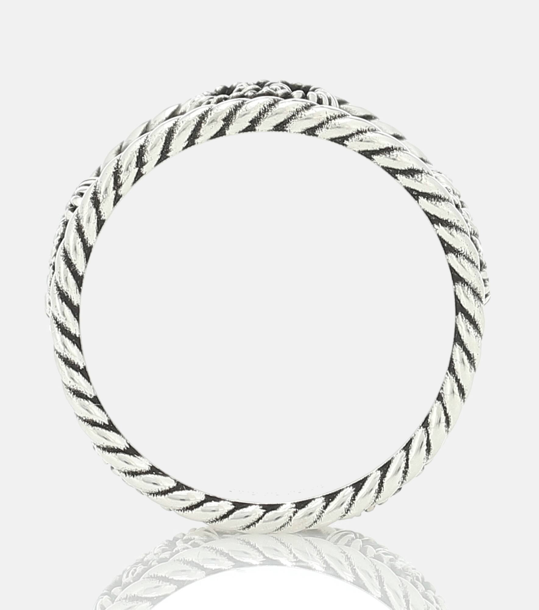 GG sterling silver ring - 2
