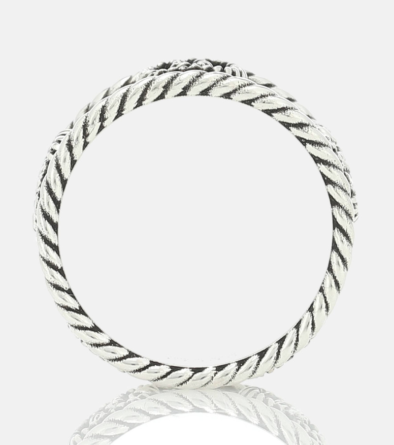 GUCCI GG sterling silver ring outlook