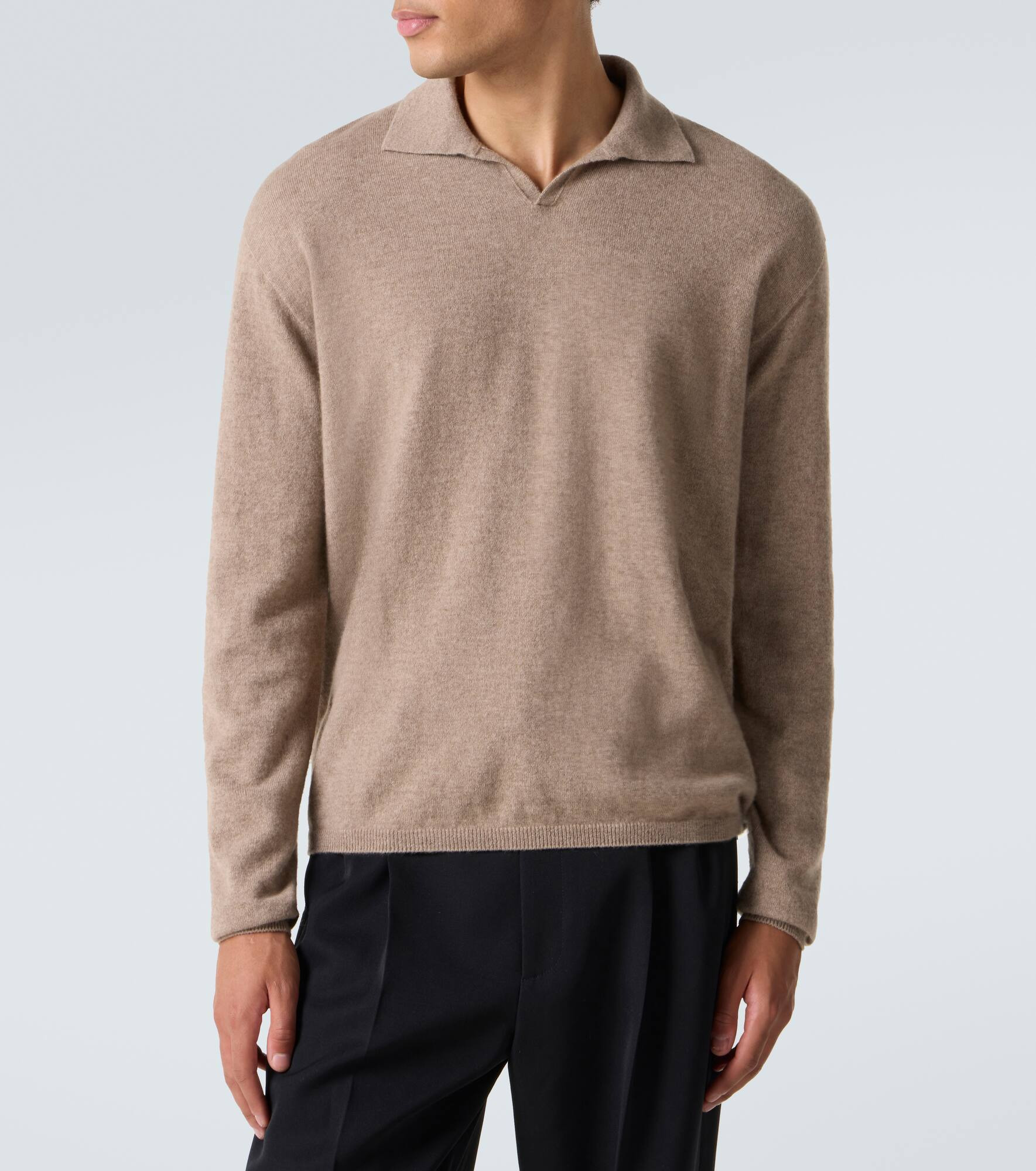 Franz cashmere polo sweater - 3