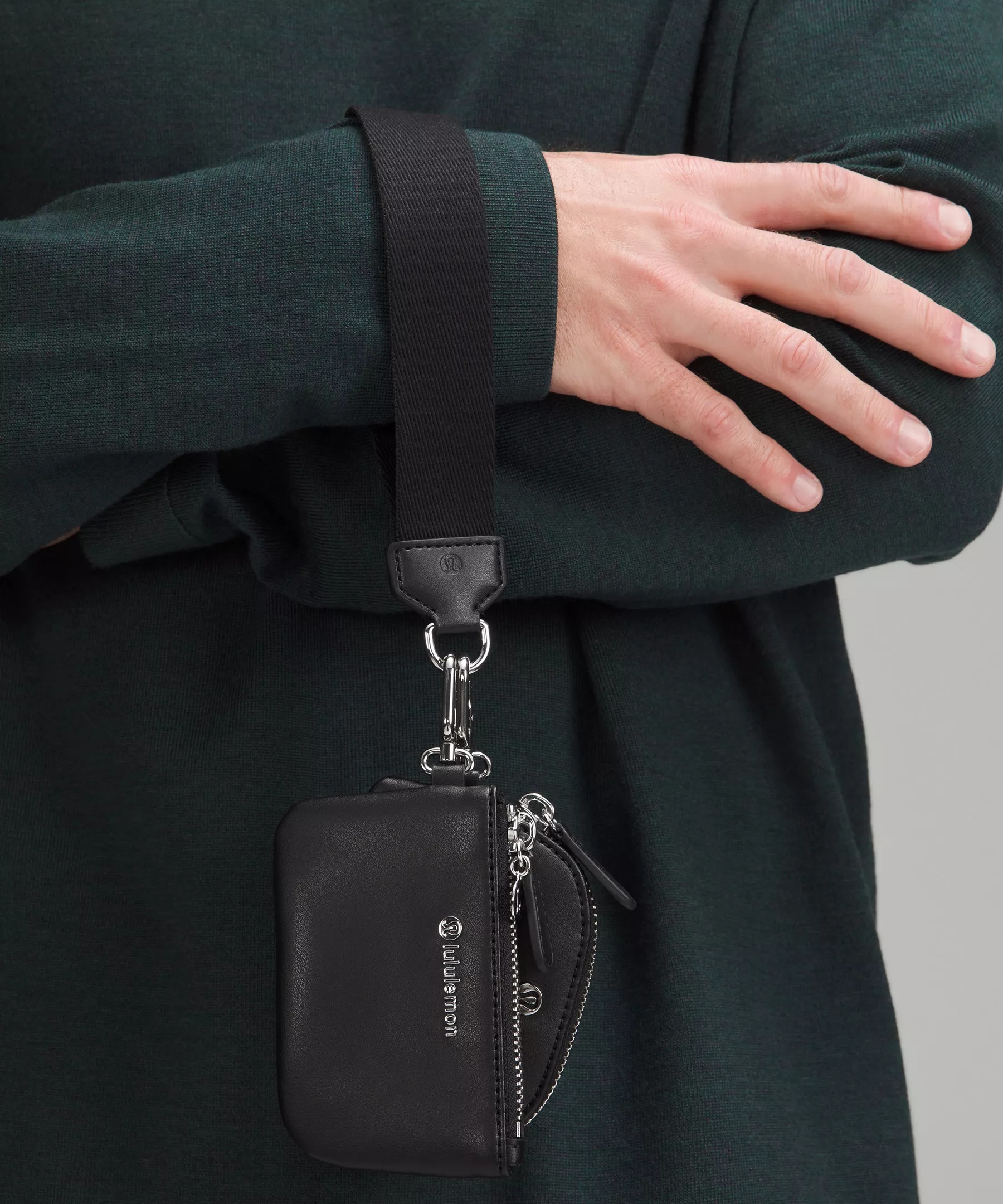 Dual Pouch Wristlet *Leather Alternative - 5
