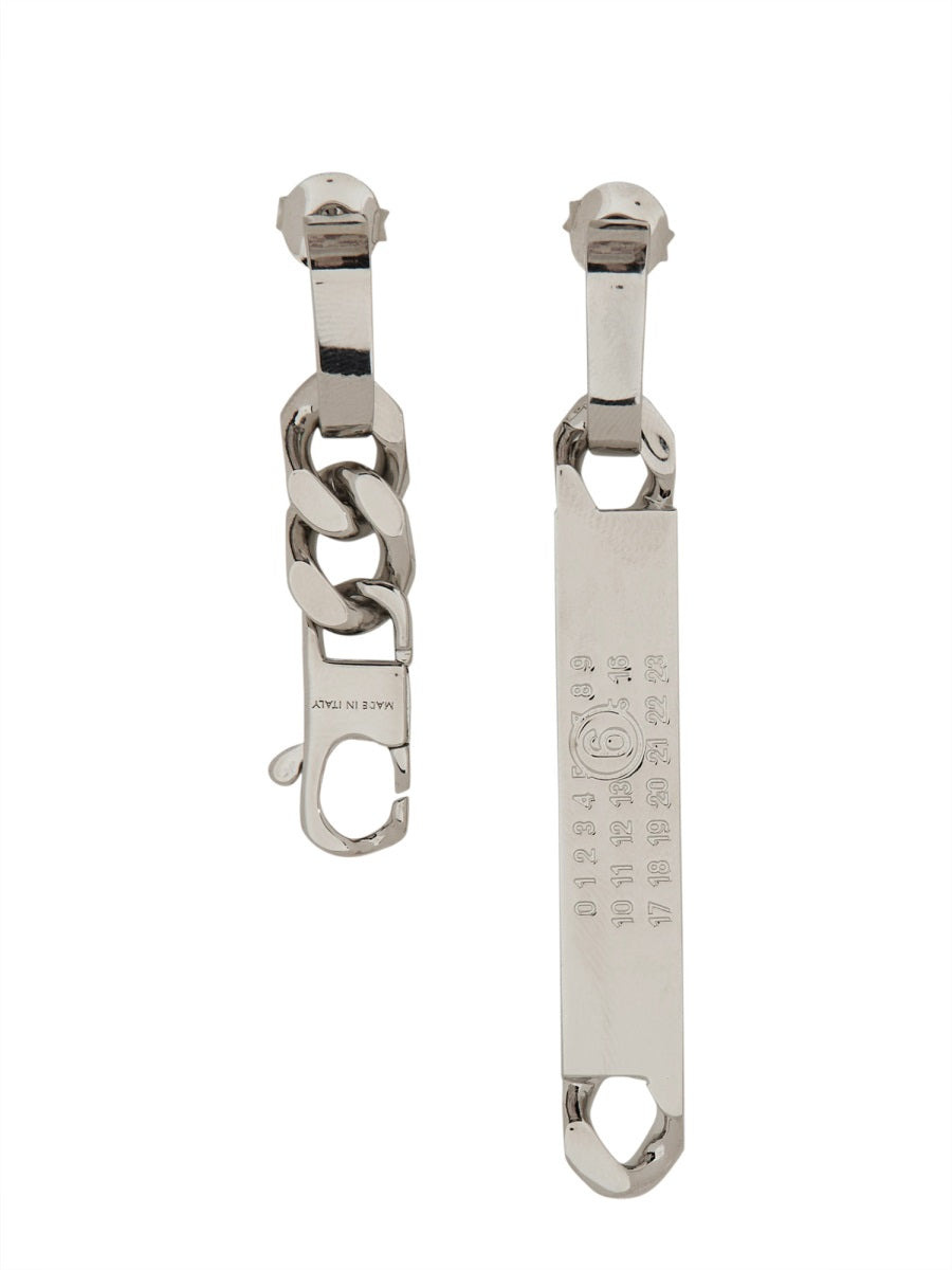 Mismatched Chain Earrings - 1