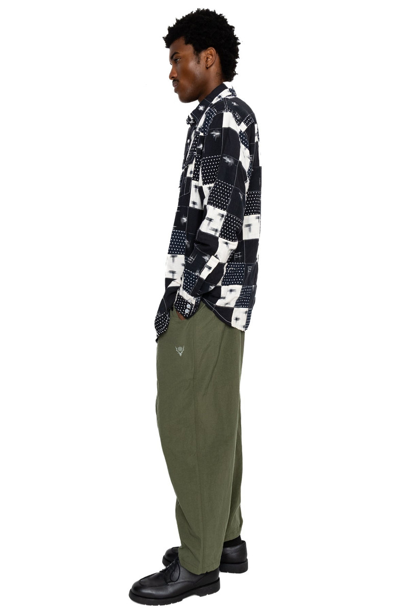 South2 West8 Belted C.S. Pant Nylon Oxford - Olive outlook