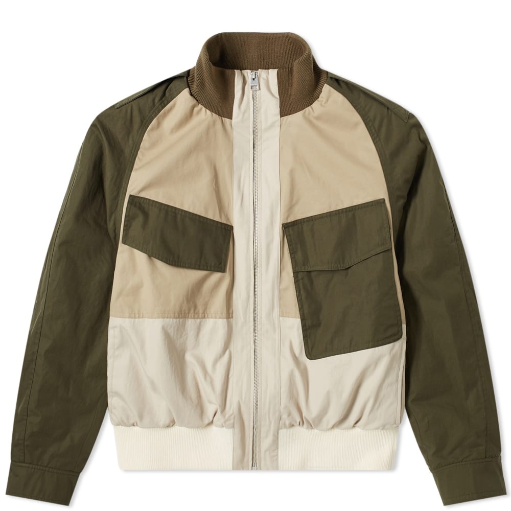 JW Anderson Colour Block Bomber Jacket - 1