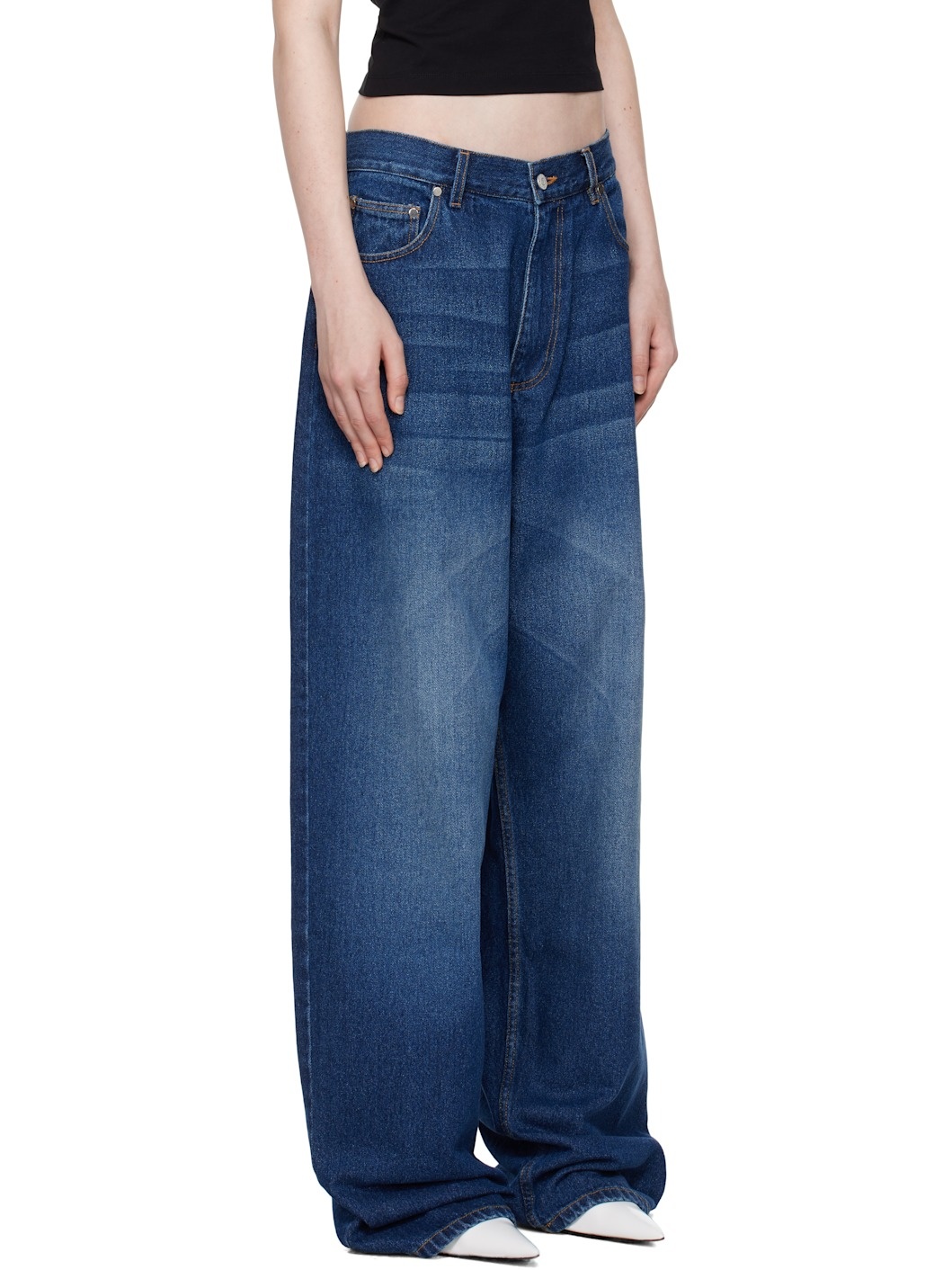 Blue Baggy Jeans - 2