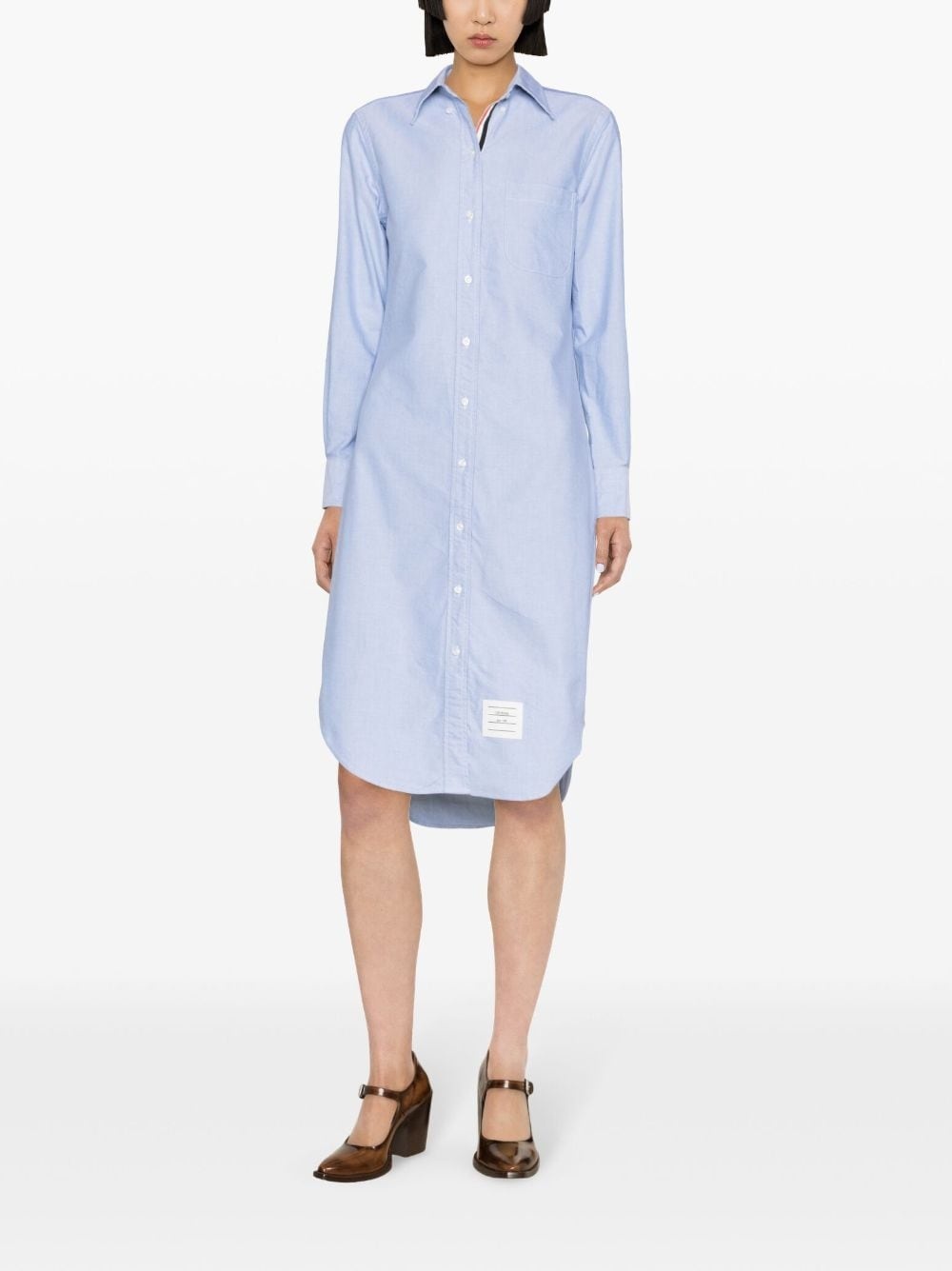 Oxford-cotton shirtdress - 2