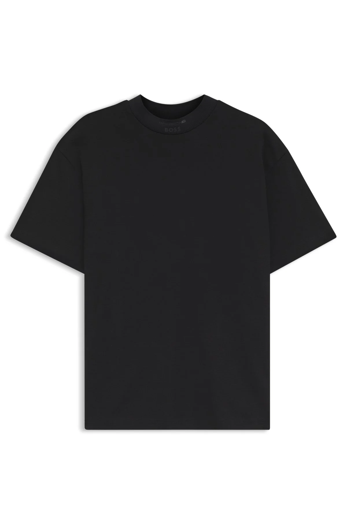 PORSCHE X BOSS RELAXED-FIT T-SHIRT WITH LOGO COLLAR - 1