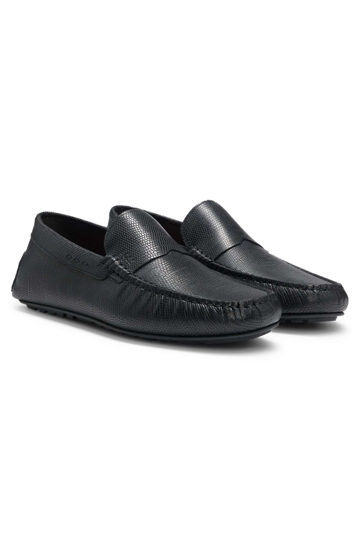 DRIVER-SOLE MOCCASINS IN PRINTED LEATHER - 2