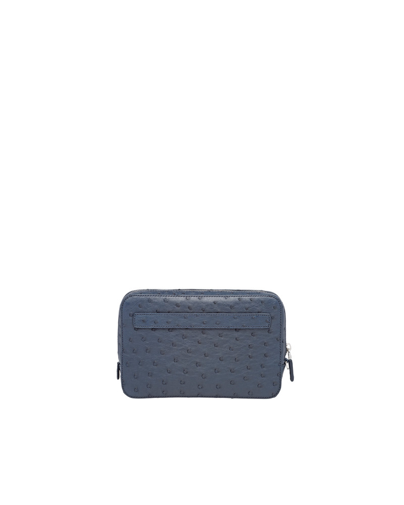 Ostrich Leather Clutch 4