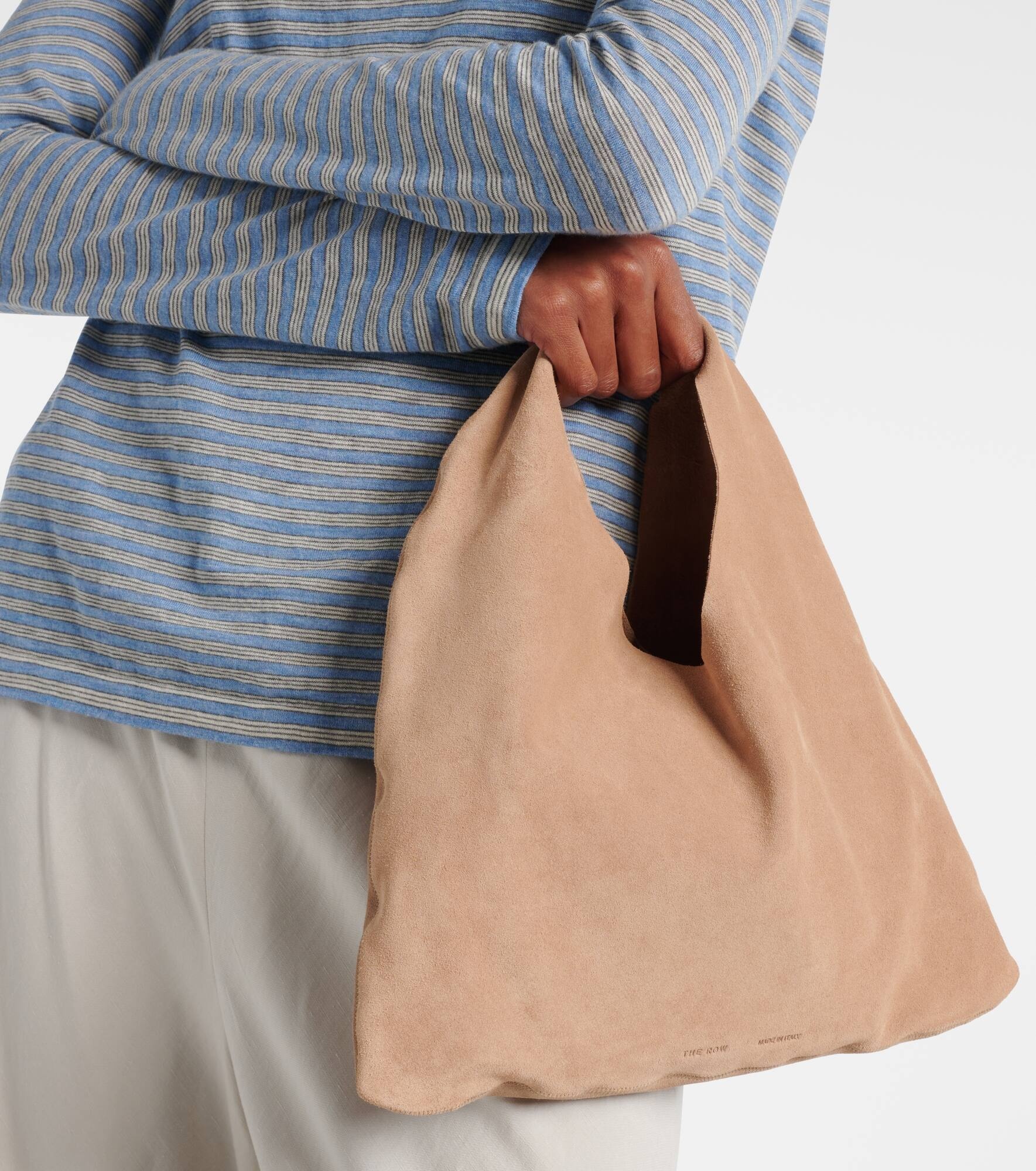 Bindle Small suede tote bag - 2