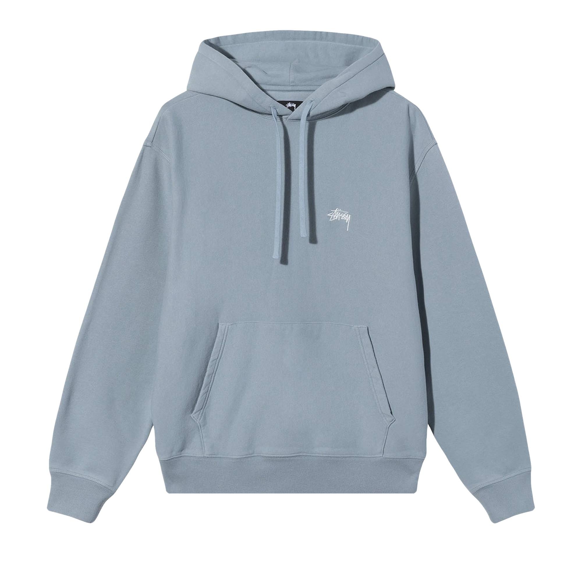 Stussy Stock Logo Hood 'Slate' - 1