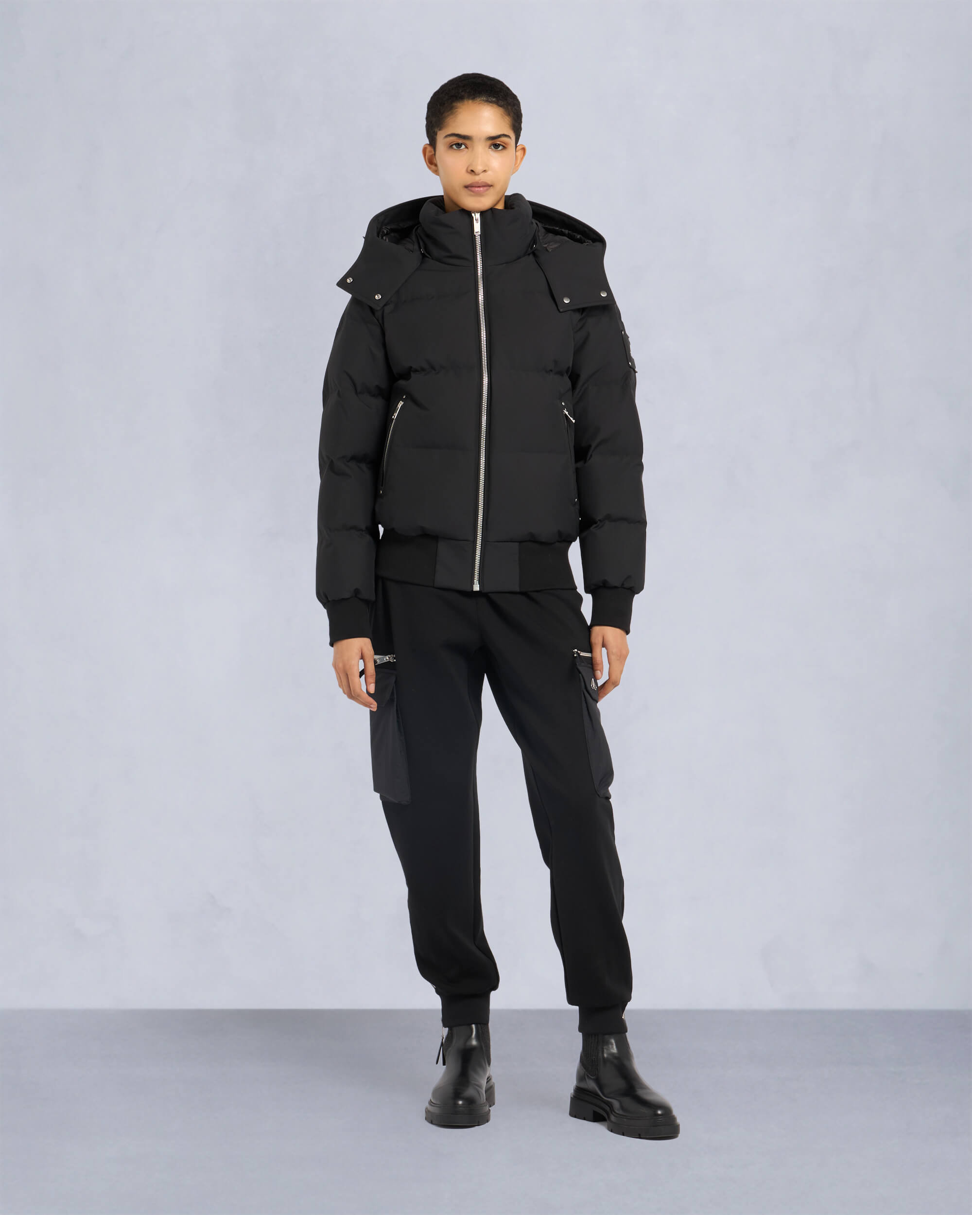 CLOUD SHEARLING BOMBER JACKET - 7