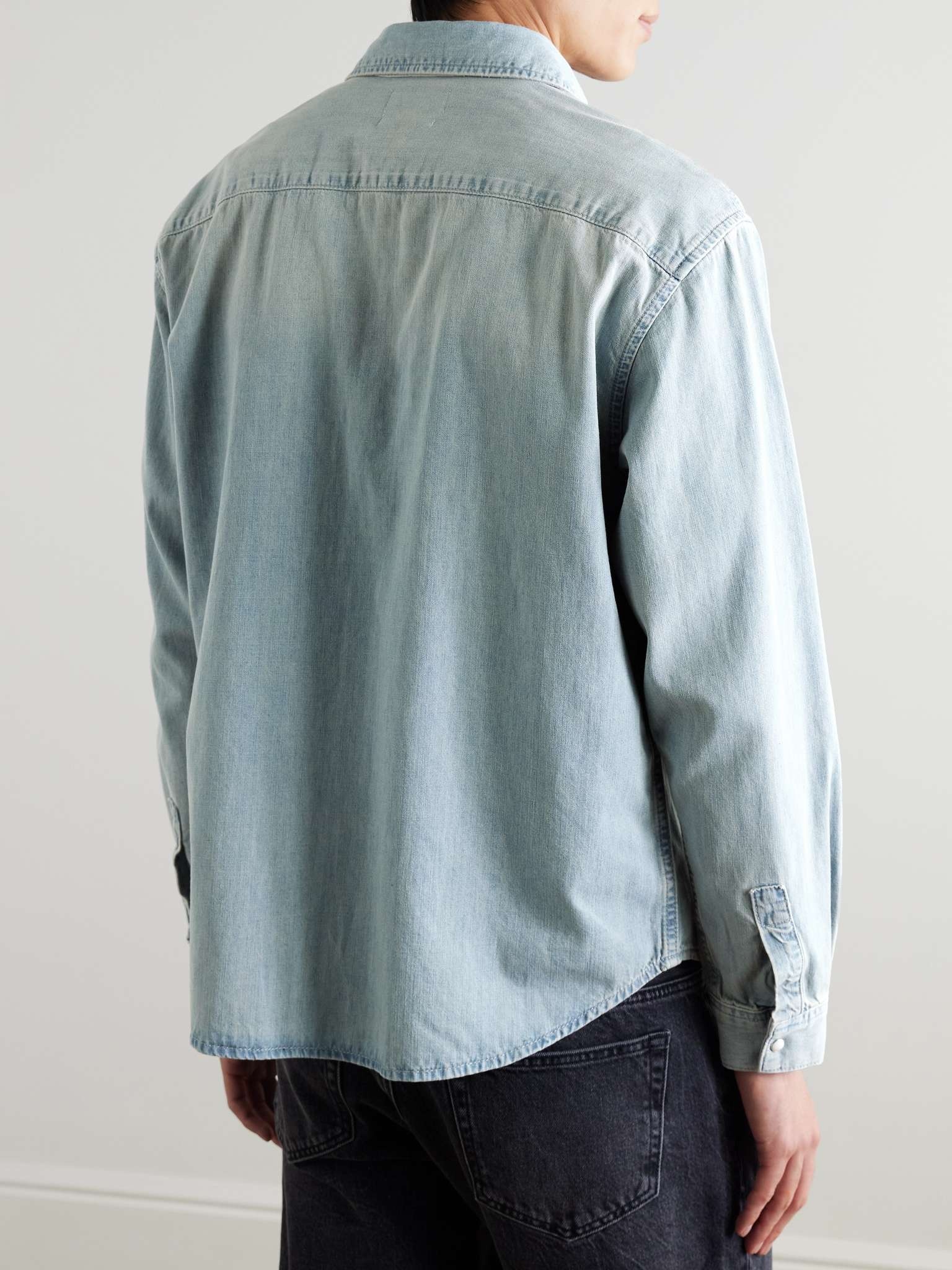 Denim Western Shirt - 3