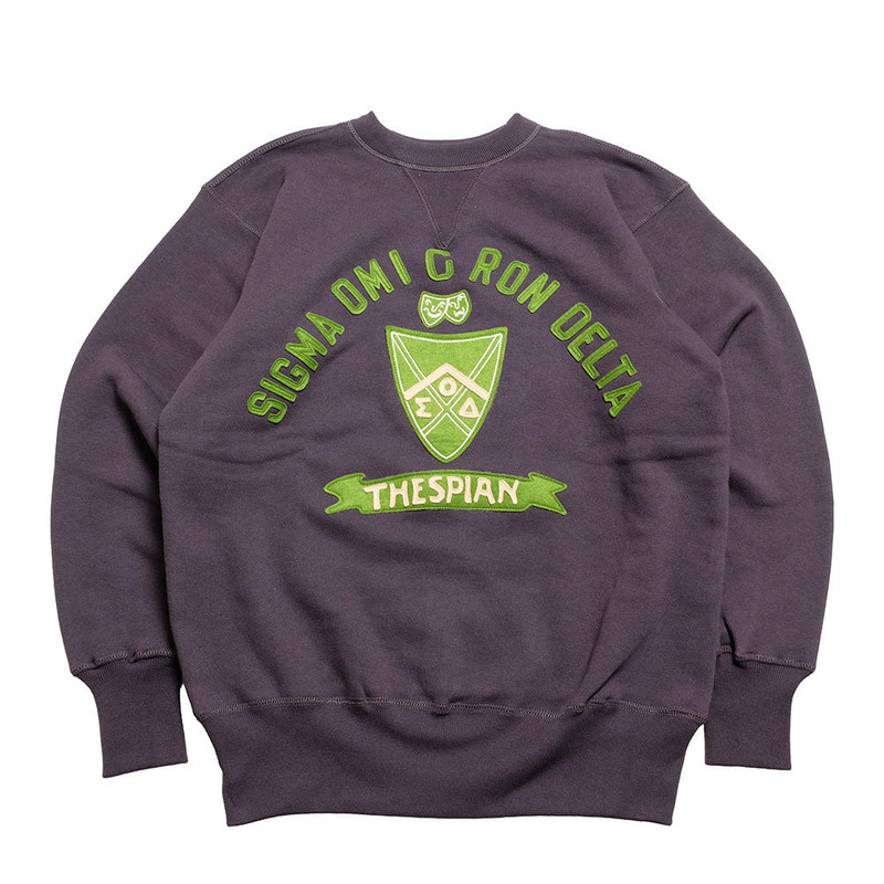 Warehouse & Co. Lot.403 - SET IN FREEDOM SWEATSHIRT - SIGMA OMICRON DELTA - 403SIG-25 outlook