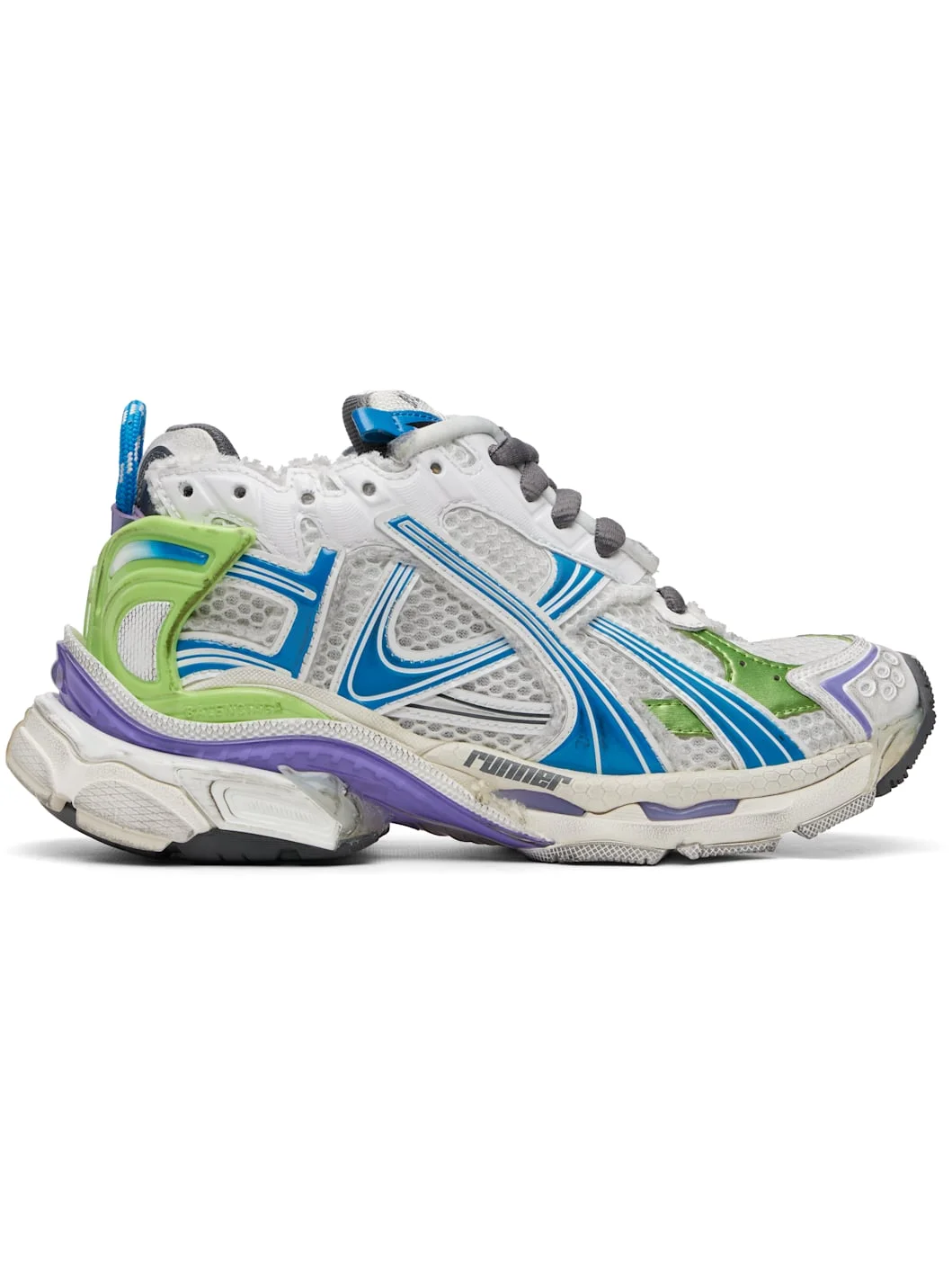 Multicolor Runner Sneakers - 1