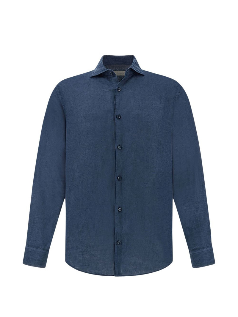 garment-dyed linen shirt 1