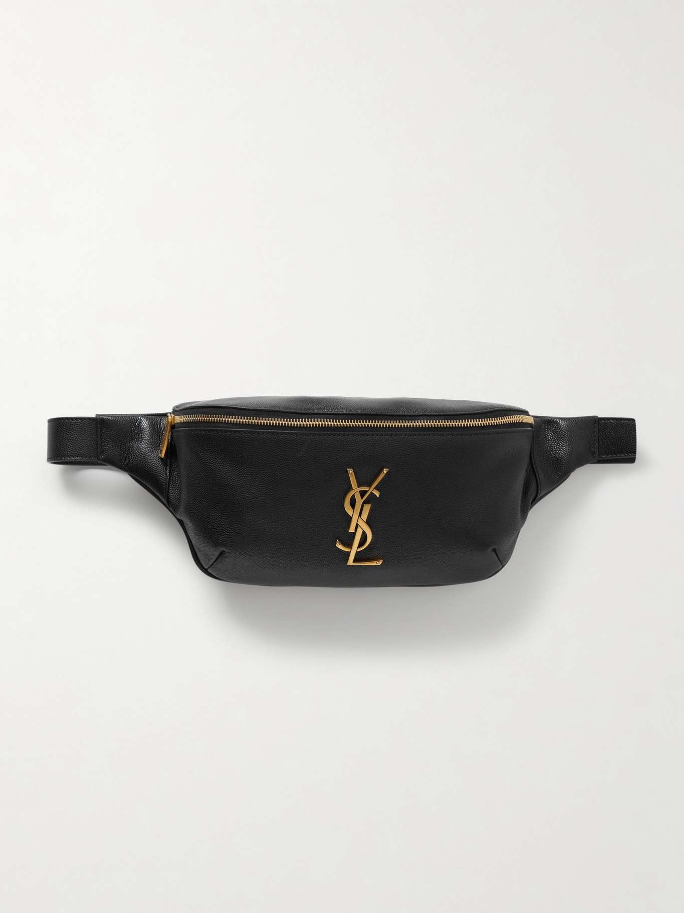Cassandre textured-leather belt bag - 1