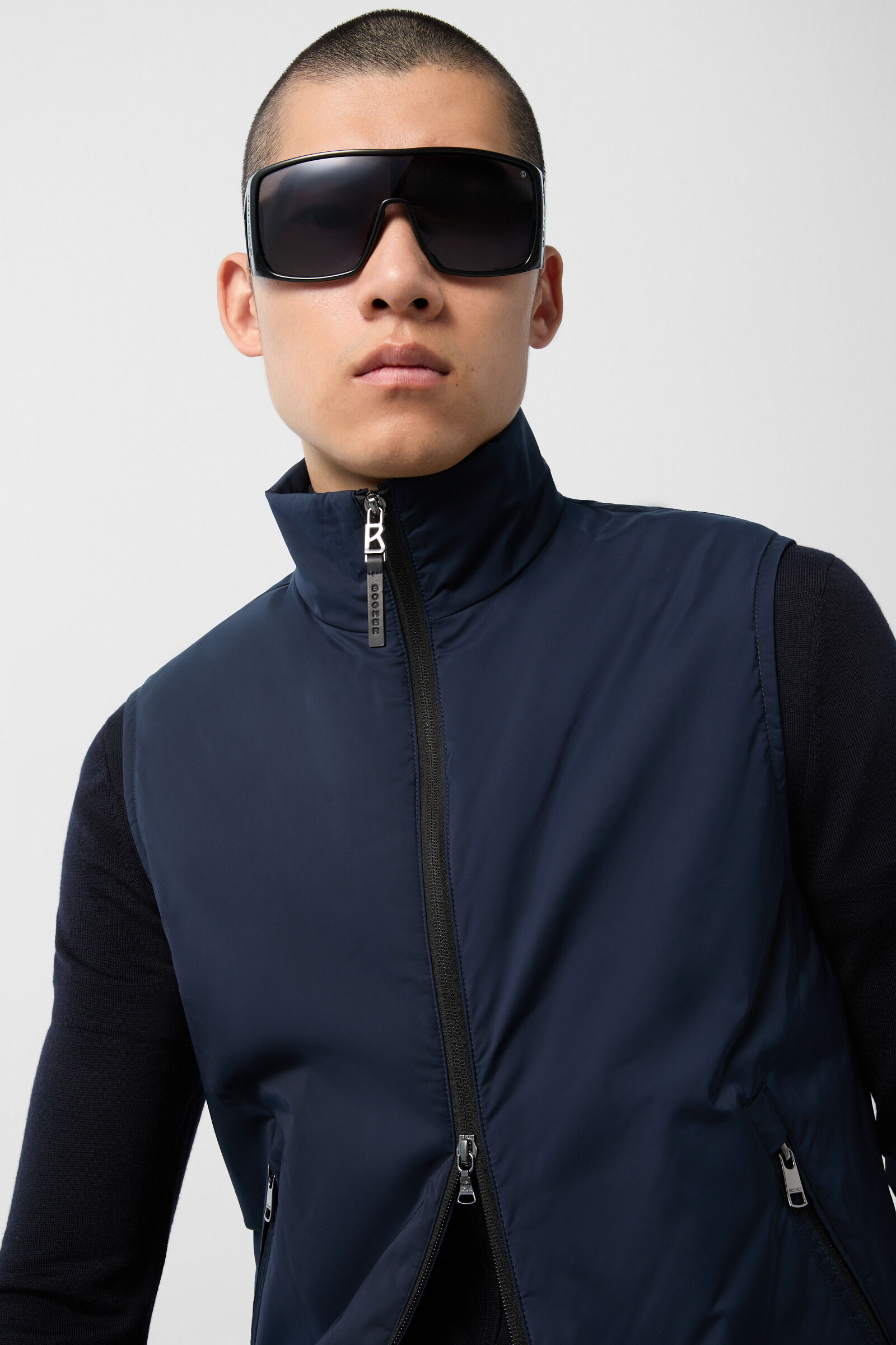 Jonny Lightweight vest in Navy blue - 5