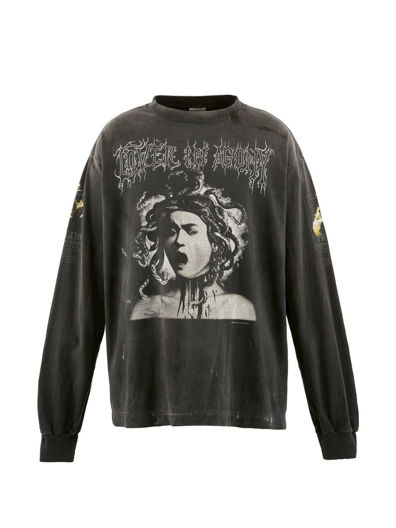 graphic-print long-sleeve T-shirt 1