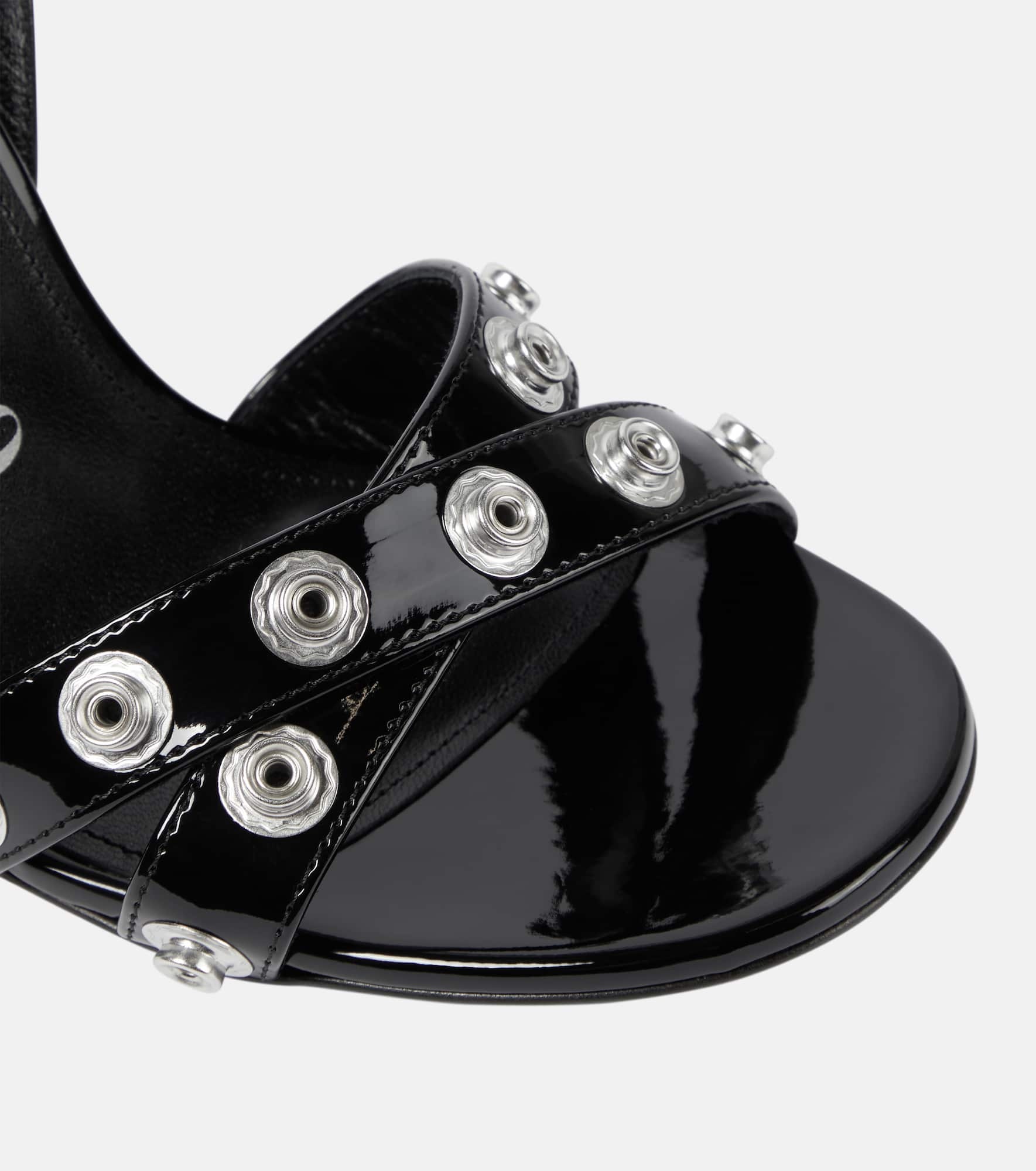 Cosmo embellished patent sandals - 6
