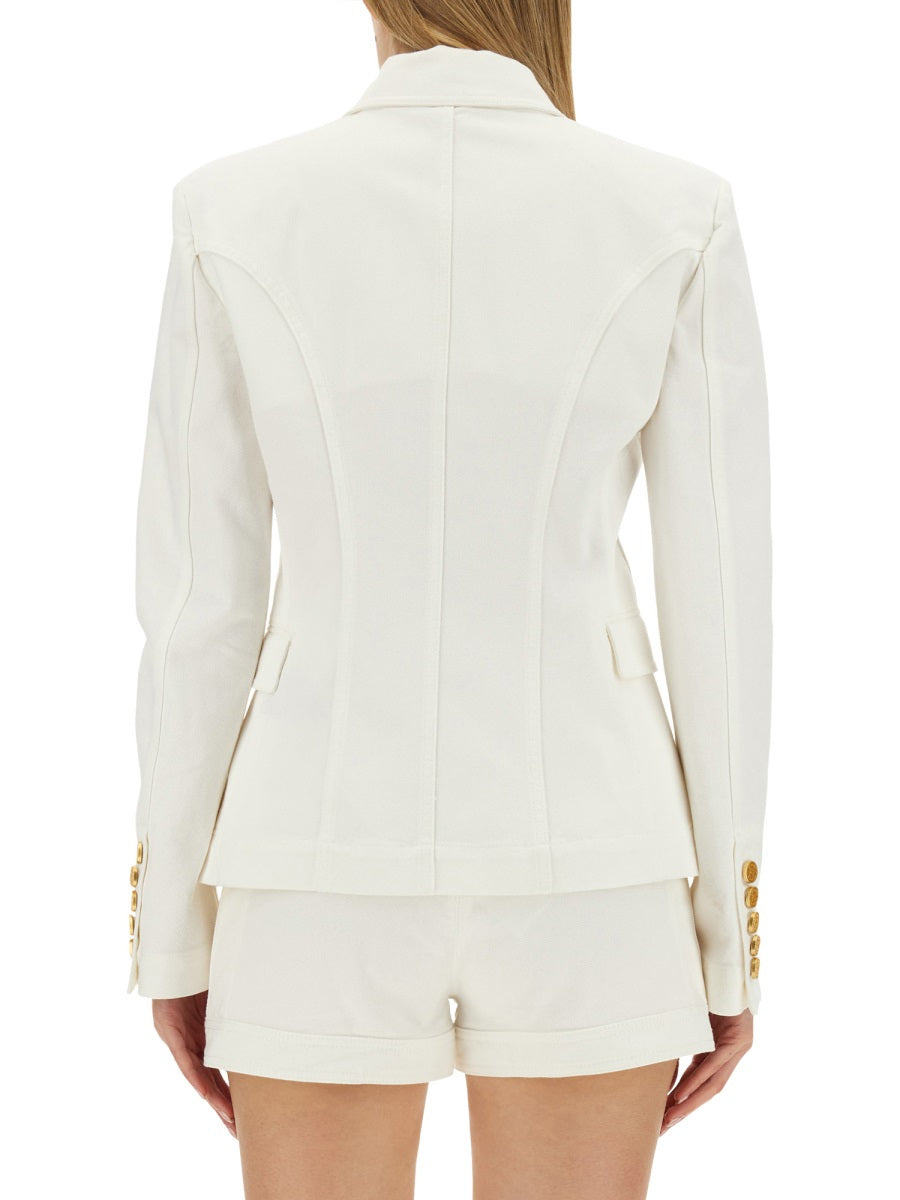 Balmain Women Six-Button Jacket - 3