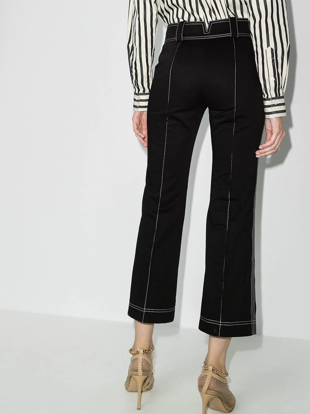 kick flared trousers - 3