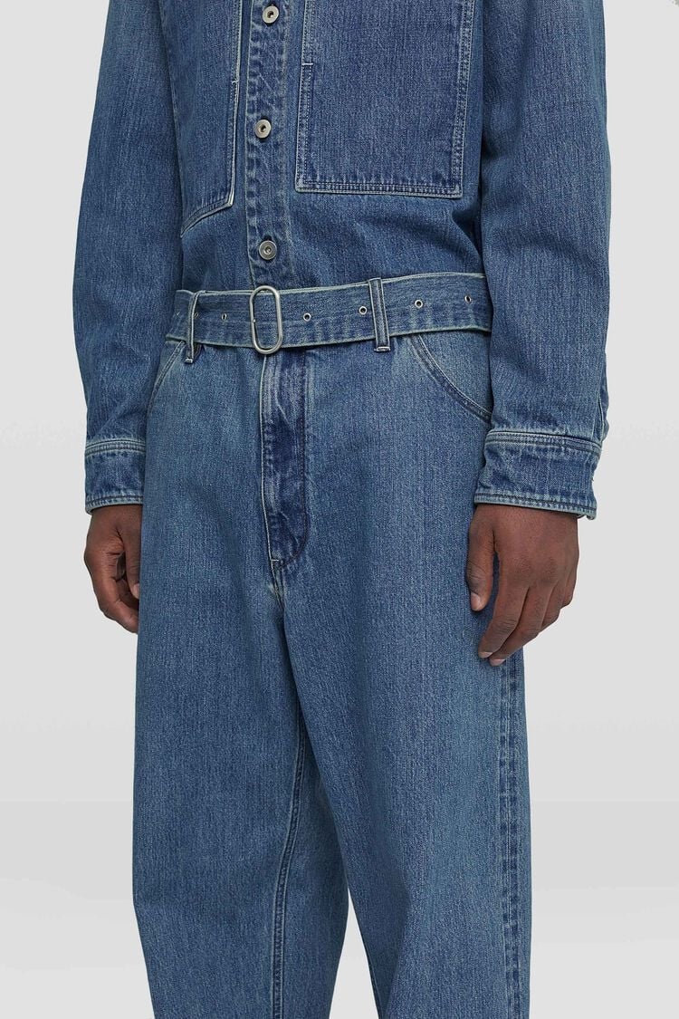 Loose Denim Trousers - 6