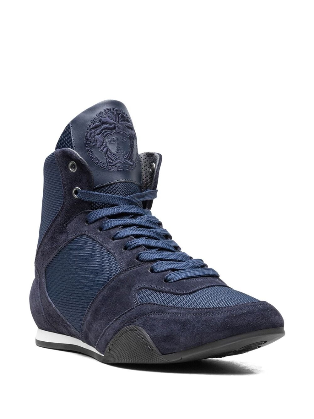 High Top Greek Key "Navy" sneakers - 2