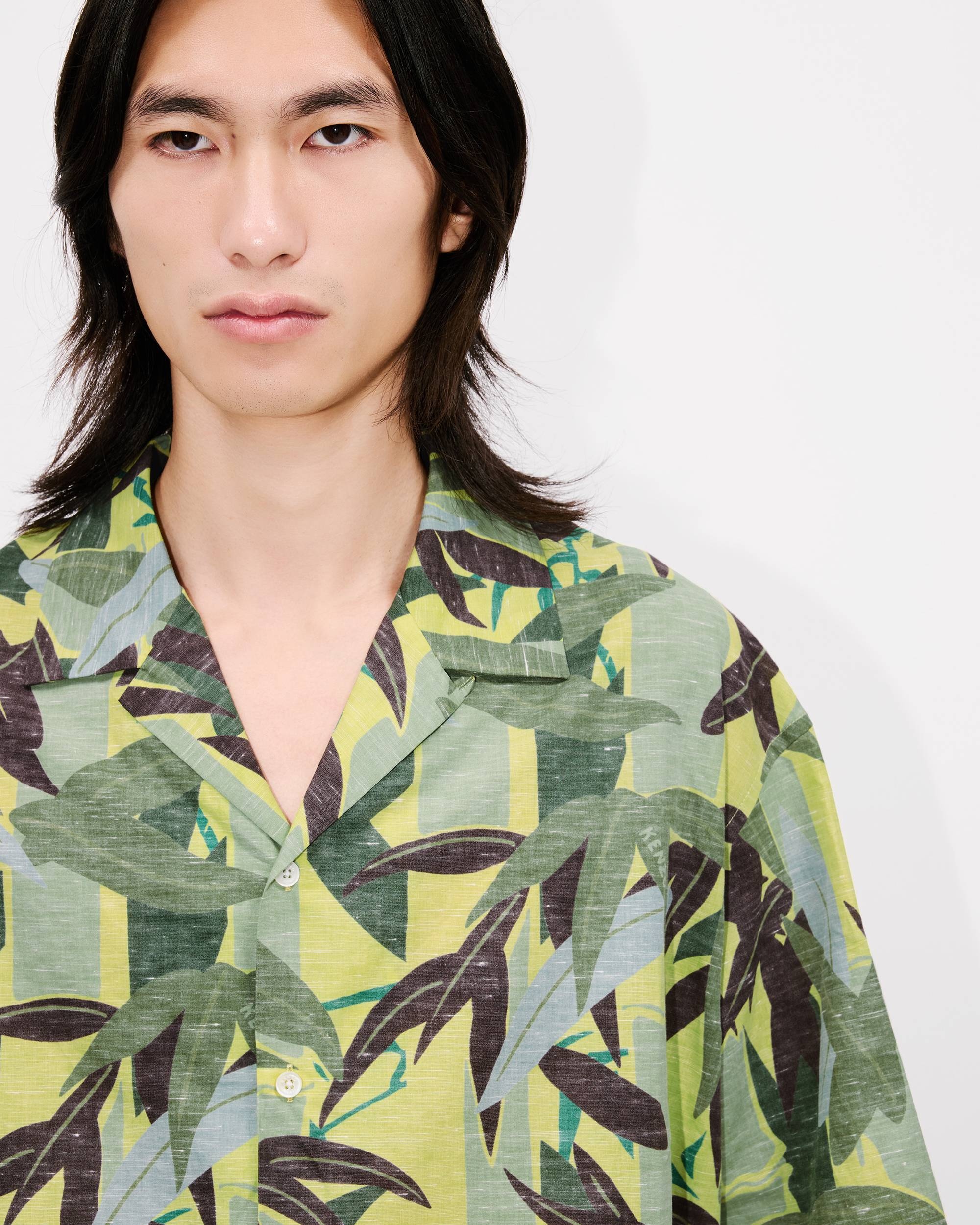 'KENZO Chiky-Rin Camo' hawaiian short sleeve shirt - 6