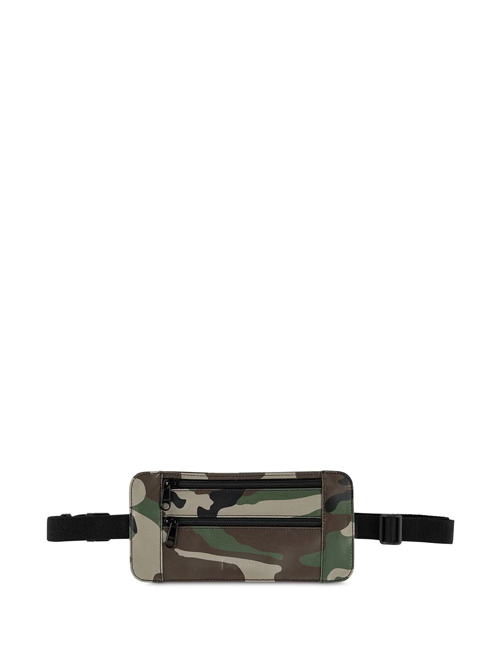 camouflage print waist and shoulder pouch - 1