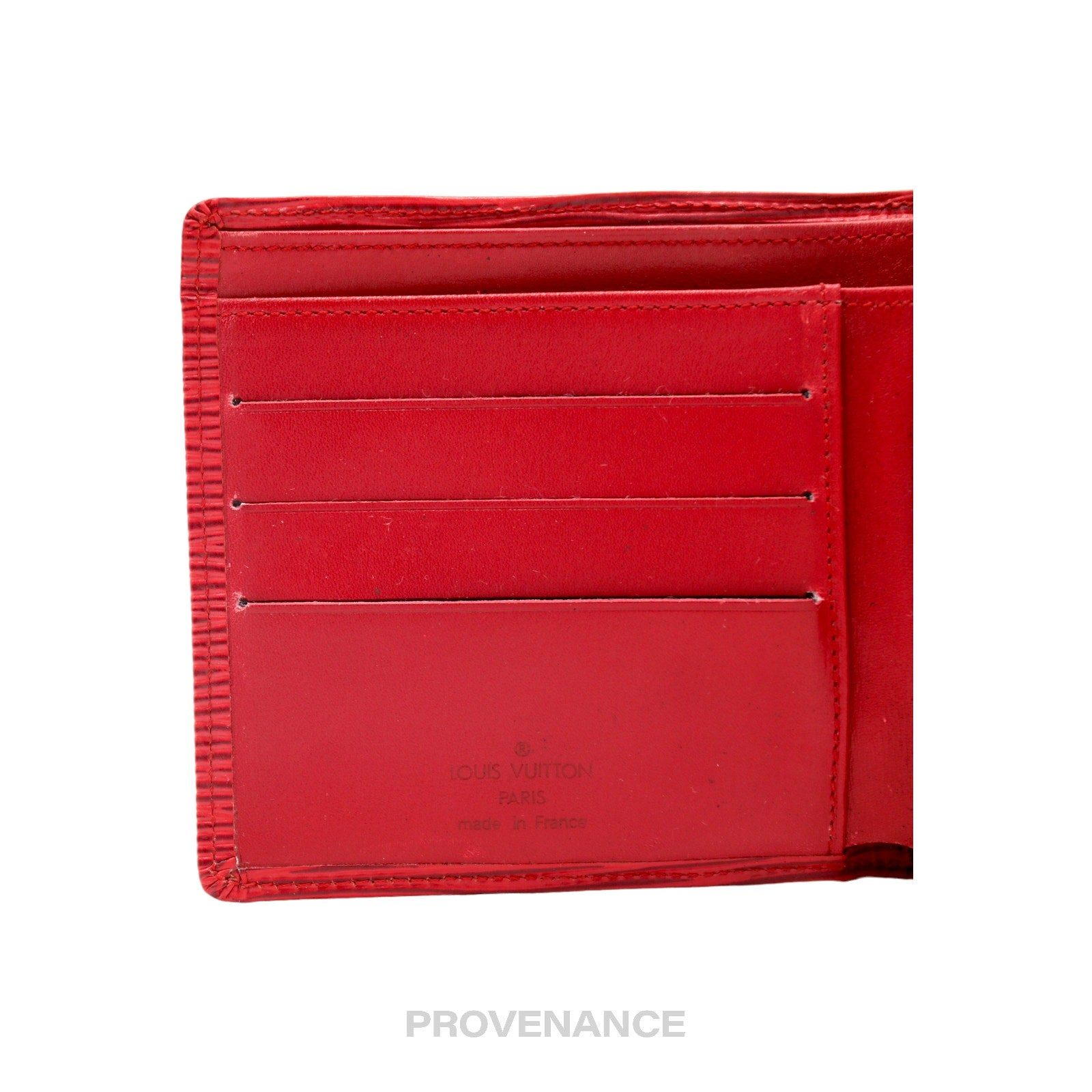 Louis Vuitton Marco Wallet - Red Epi Leather - 7
