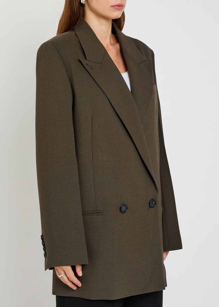 Toteme Shield Double-breasted Wool-blend Blazer - 2