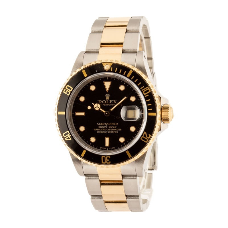 Rolex Submariner 16803 Black Dial - 2