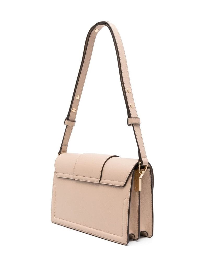 heart-plaque foldover shoulder bag 3