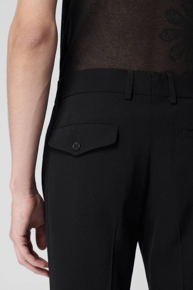 Delis Skinny Fit Trousers With Slit - 5