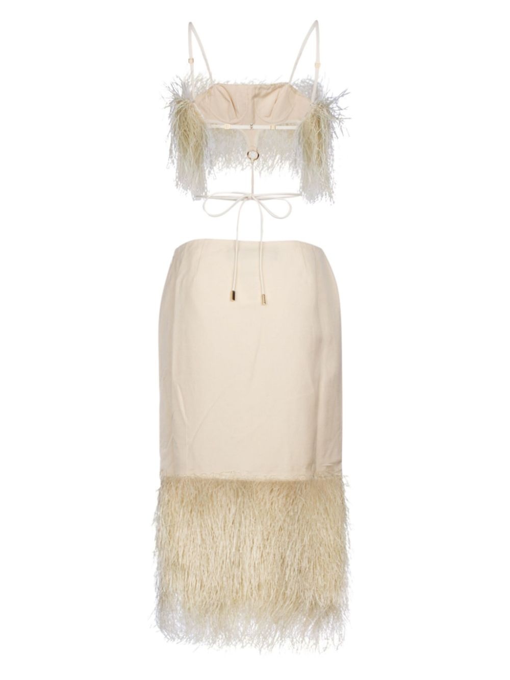 La robe Raphia fringed dress - 2