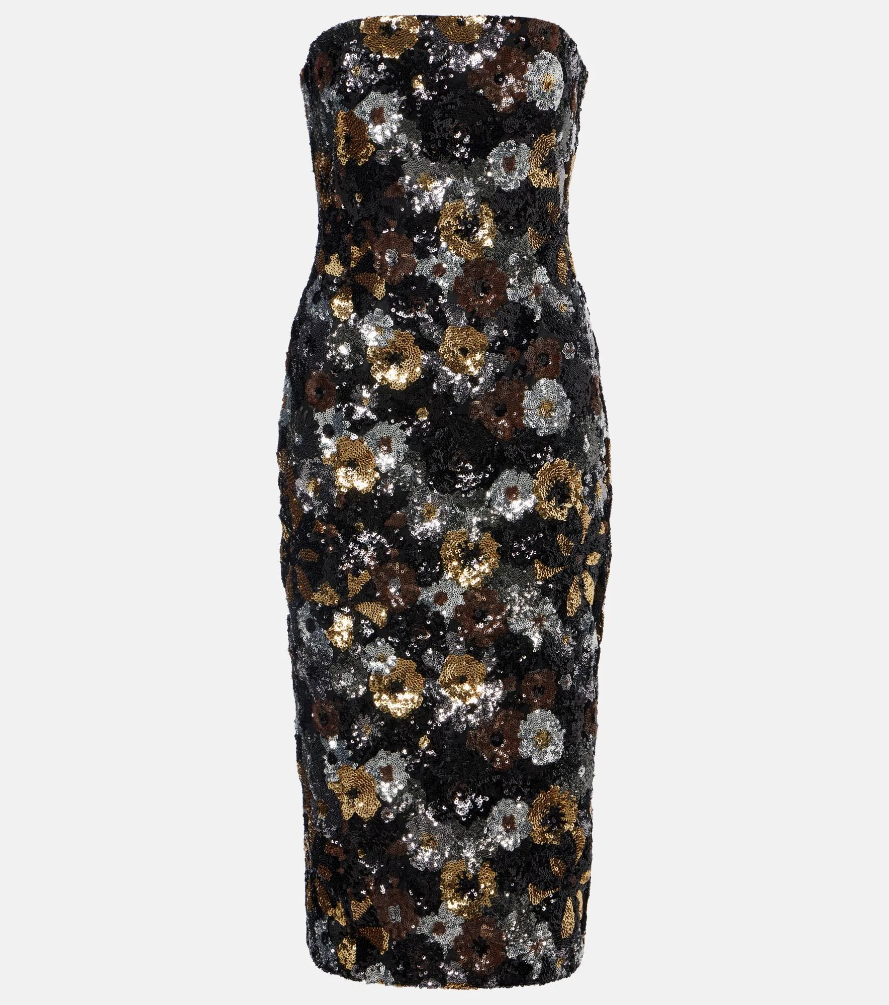 max mara sequin dresses Max Mara Sequin Embroidered Fitted Dress