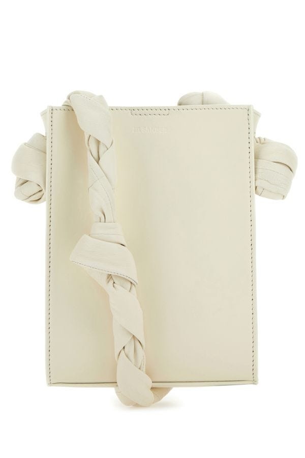 Ivory leather Tangle shoulder bag - 1