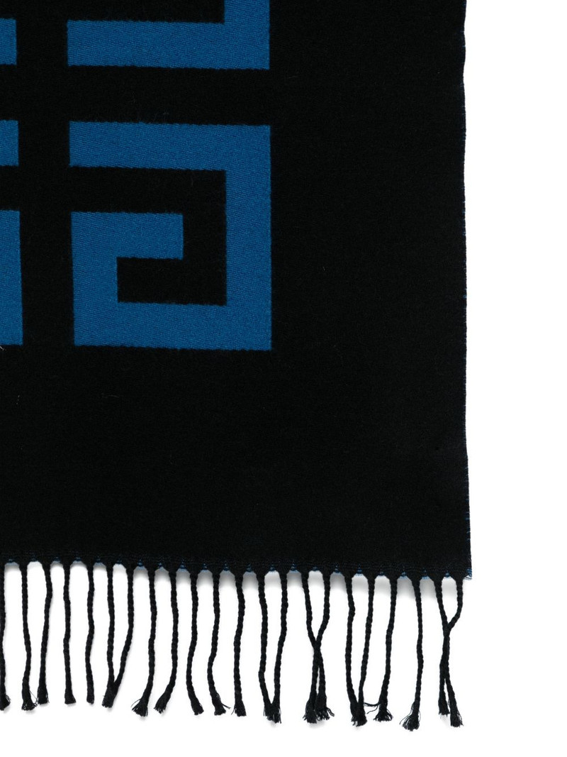 Givenchy fringe-hem scarf outlook