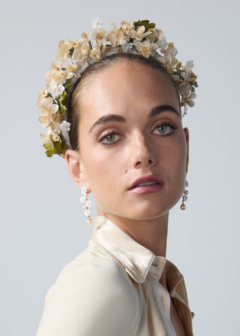 Jennifer Behr Jennifer Behr x New York Vintage Elena Headband outlook