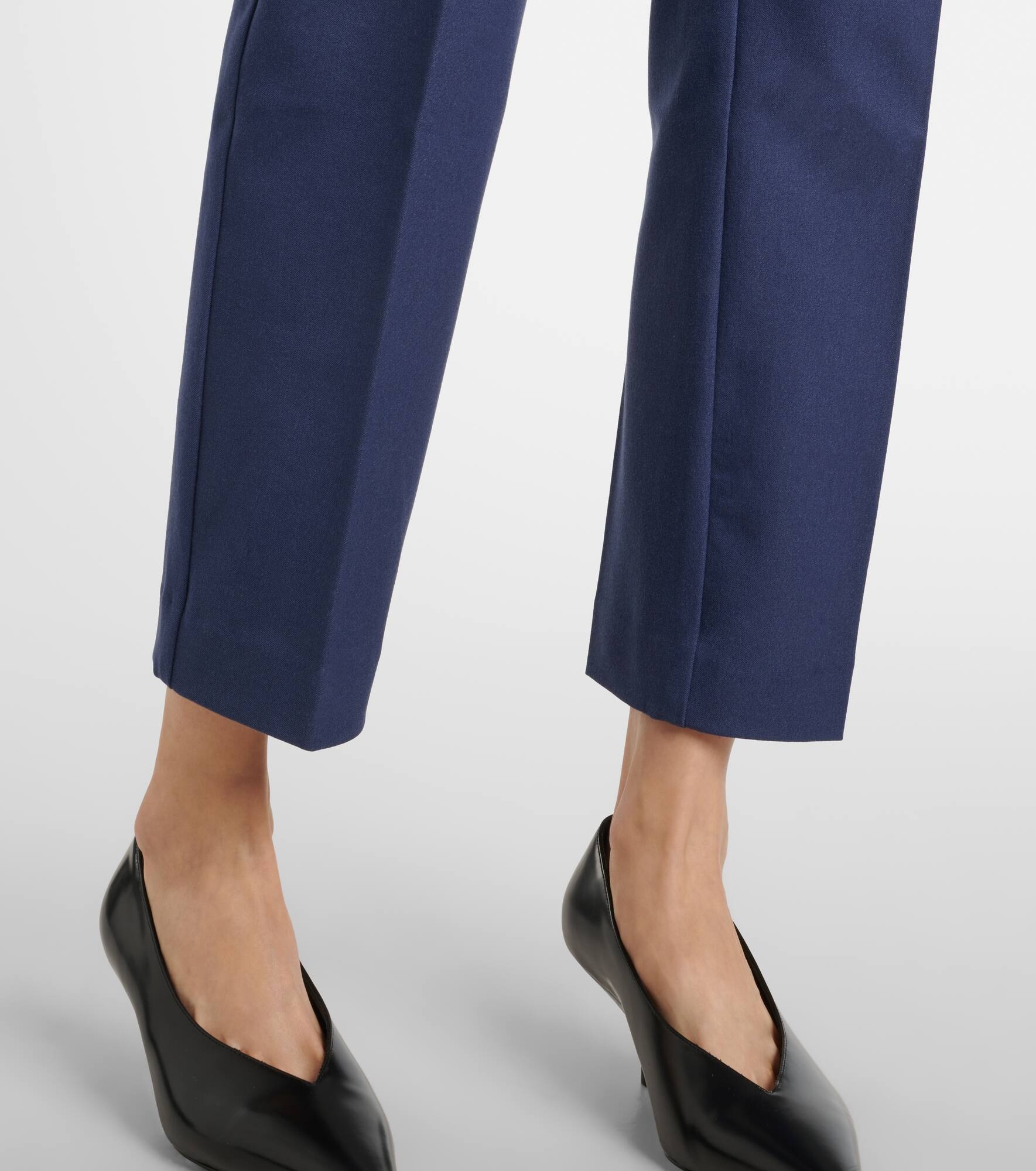 Coleman cropped gabardine slim pants - 5