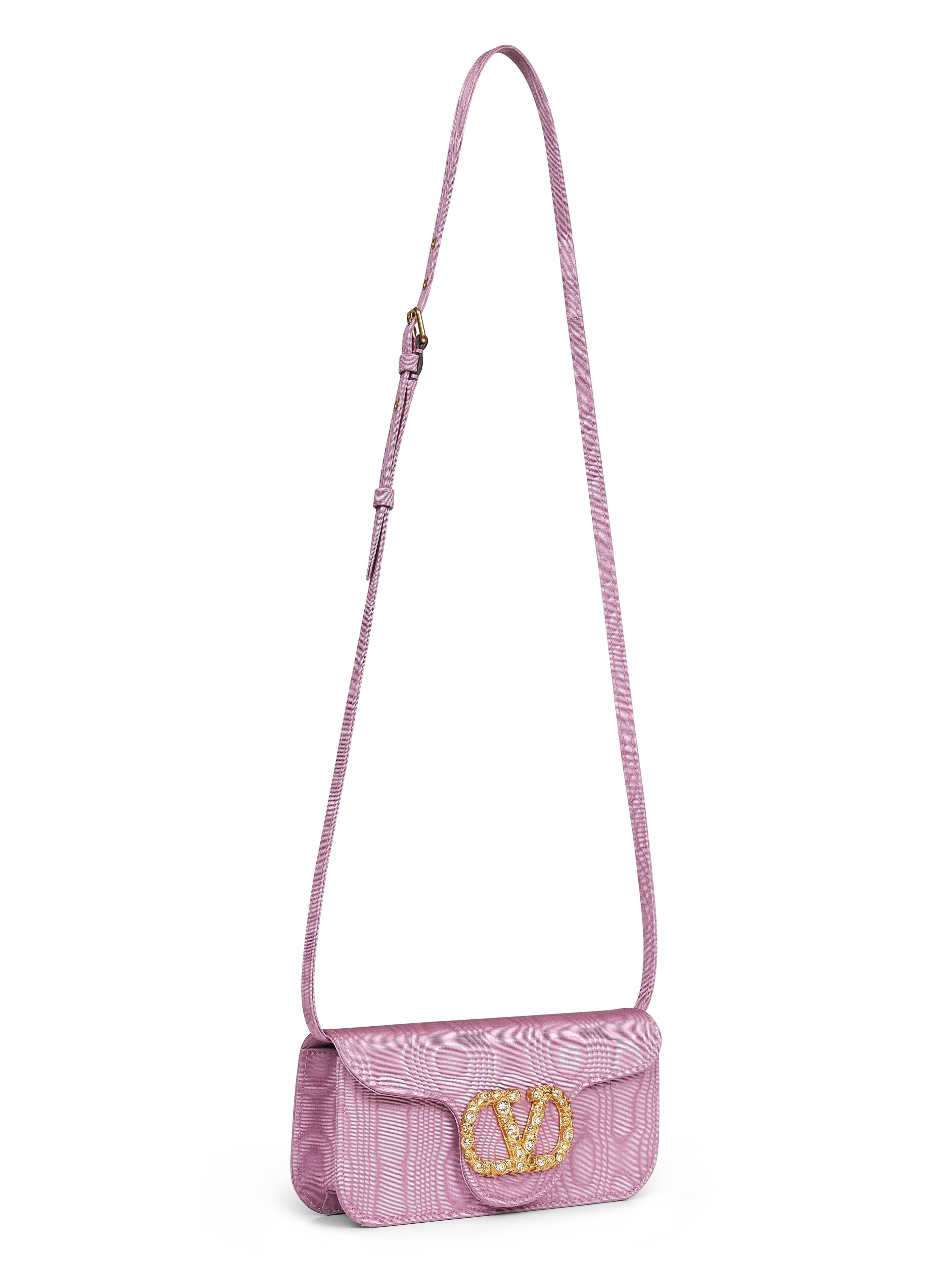 Valentino Garavani Women Pink Locò Clutch Bag - 2