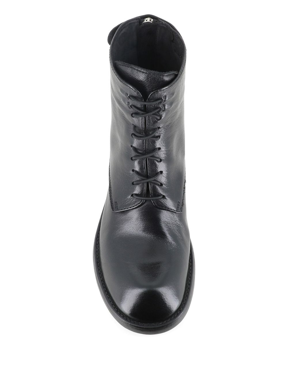 lace-up zip-detail boots - 3