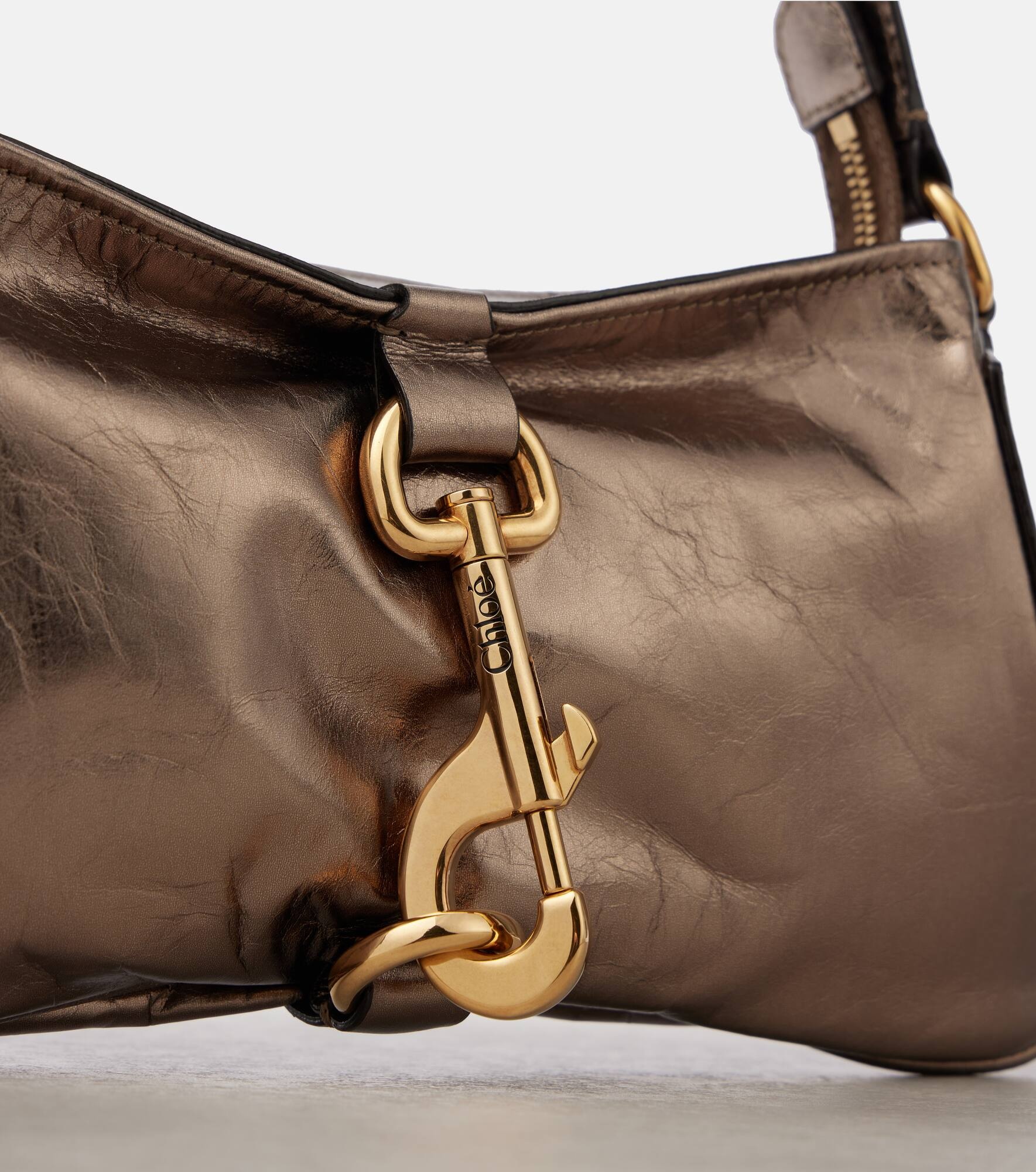 Kerala 25 Small metallic leather shoulder bag - 6