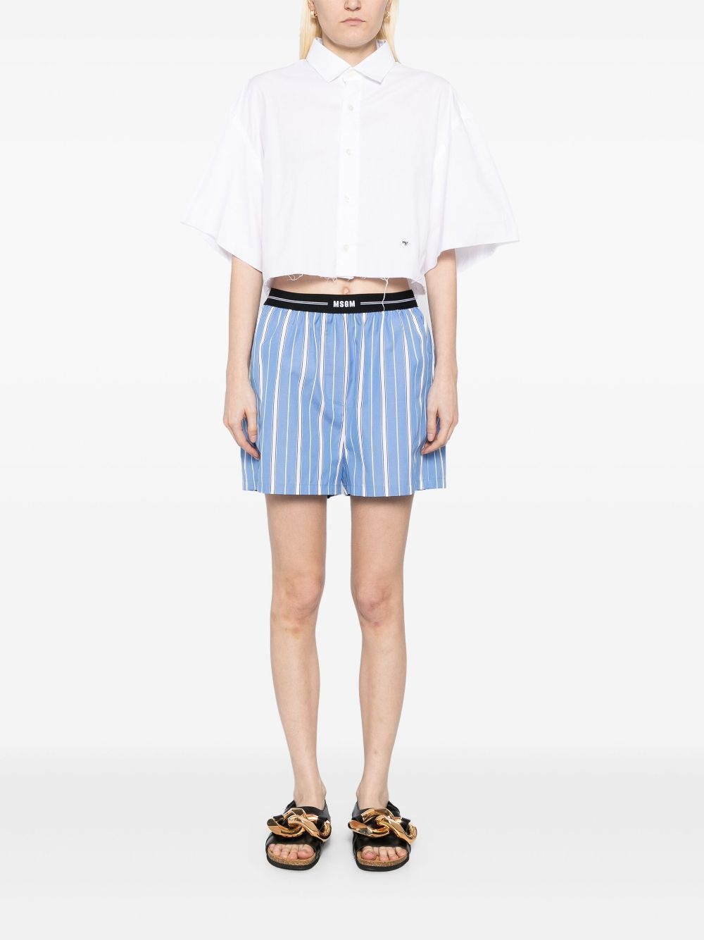 Striped shorts - 2